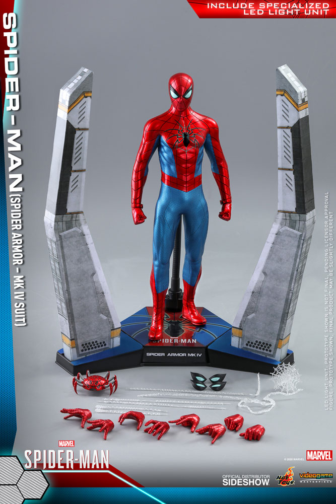 Hot Toys 1/6 Marvel's Spider-Man Game Spider Man (Spider Armor - MK IV