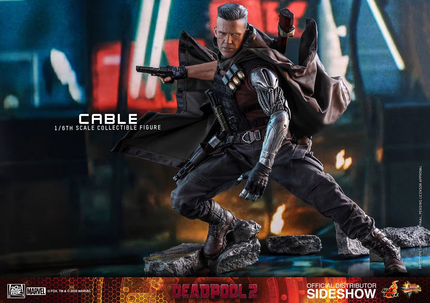 Hot Toys 1/6 Marvel's Deadpool 2 Cable MMS583 Sixth Scale Figure