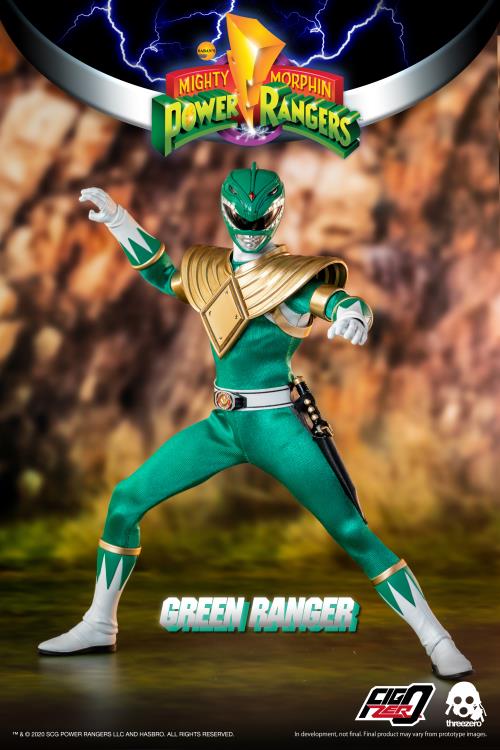 ThreeZero FigZero 1/6 Mighty Morphin Power Rangers Green Ranger Sixth Scale Figure (Reissue)