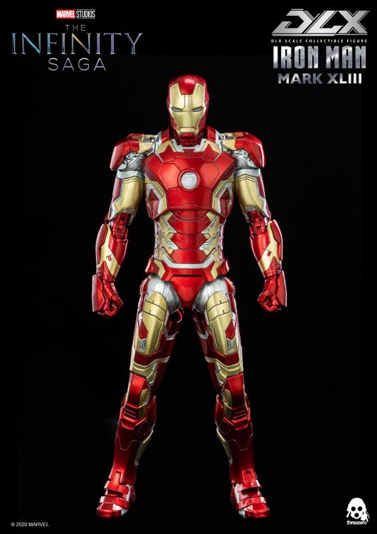 ThreeZero 1/12 Avengers: Age of Ultron Infinity Saga Iron Man Mark XLIII 43 DLX Scale Figure