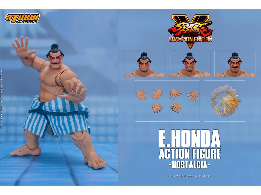 Storm Collectibles 1/12 Street Fighter V E. Honda Action Figure