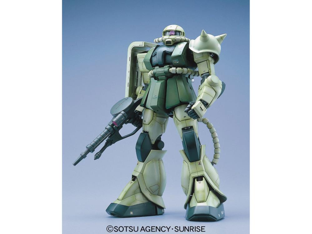 Gundam 1/60 PG Gundam 0079 MS-06F Zaku II Green Model Kit
