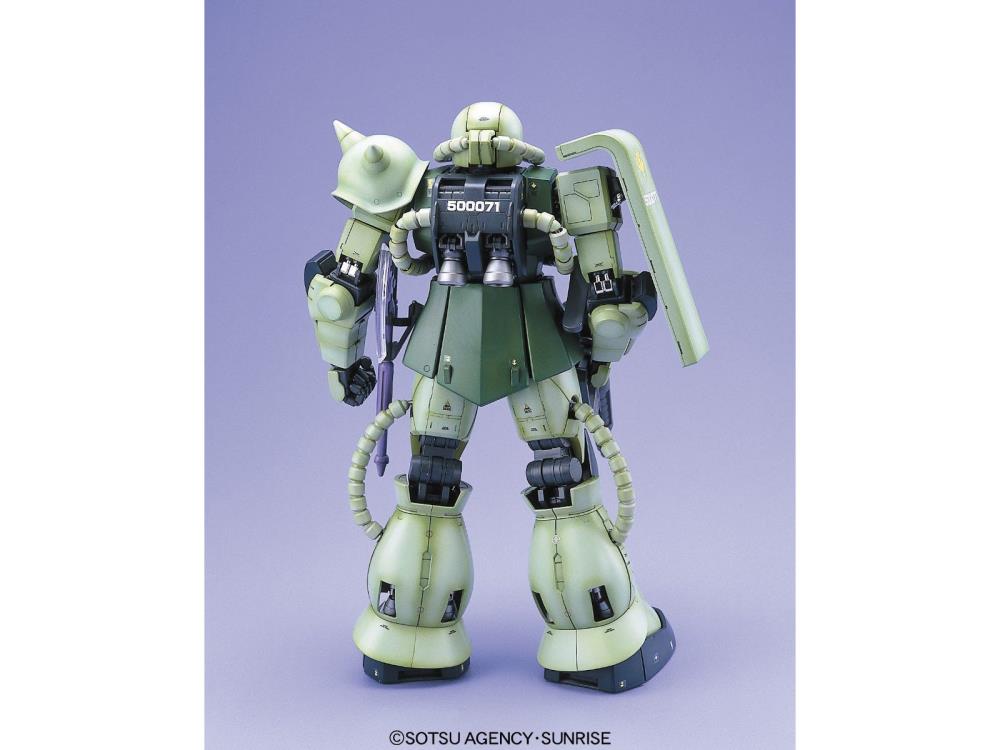 Gundam 1/60 PG Gundam 0079 MS-06F Zaku II Green Model Kit