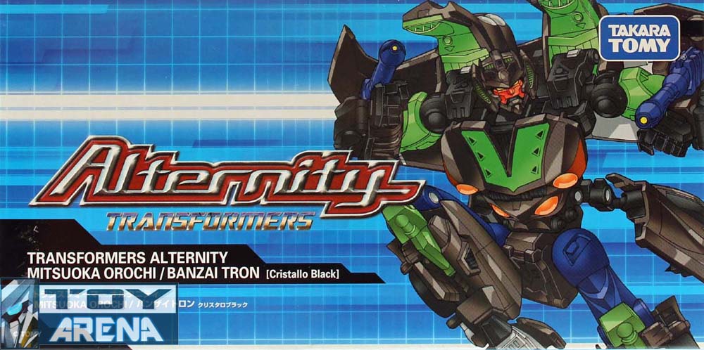 Transformers Alternity A-04B Banzaitron Mitsuoka Orochi Okamora [Cristallo  Black] Asia Exclusive