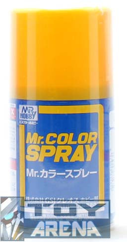 Mr. Hobby Mr. Color Spray S-04 Gloss Yellow 100ml Spray Can