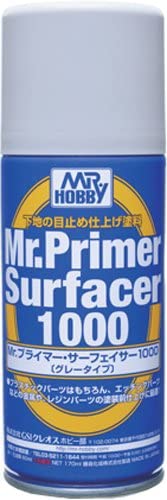 Mr. Hobby Mr. Primer Surfacer 1000 Spray 170ml B524 B-524 Model Kit