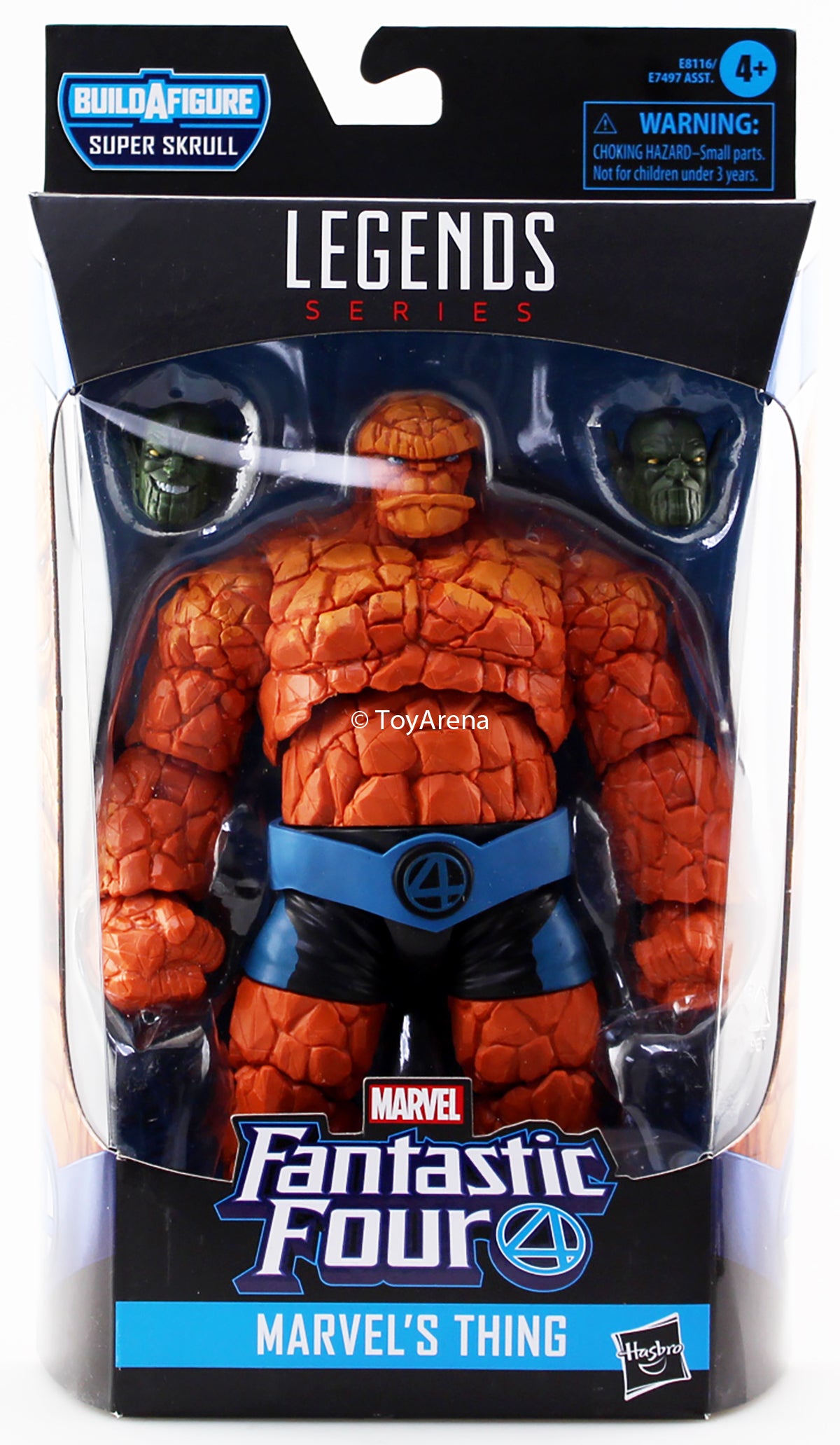 Marvel Legends Fantastic Four The Thing BAF Super Skrull Action Figures