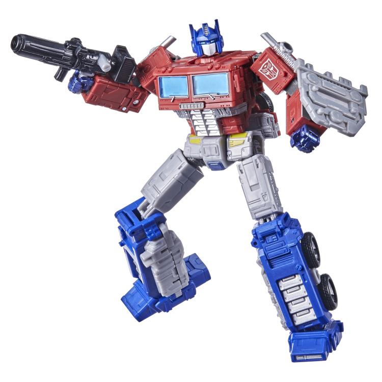 Transformers Generations War For Cybertron: Kingdom Leader Optimus Prime Action Figure WFC-K11