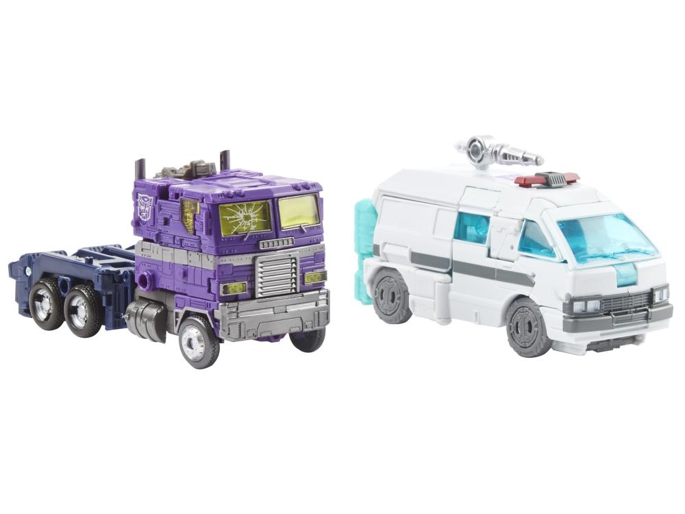 Transformers Generations Selects WFC-GS17 Shattered Glass Optimus Prime and Ratchet 2 Pack Action Figure