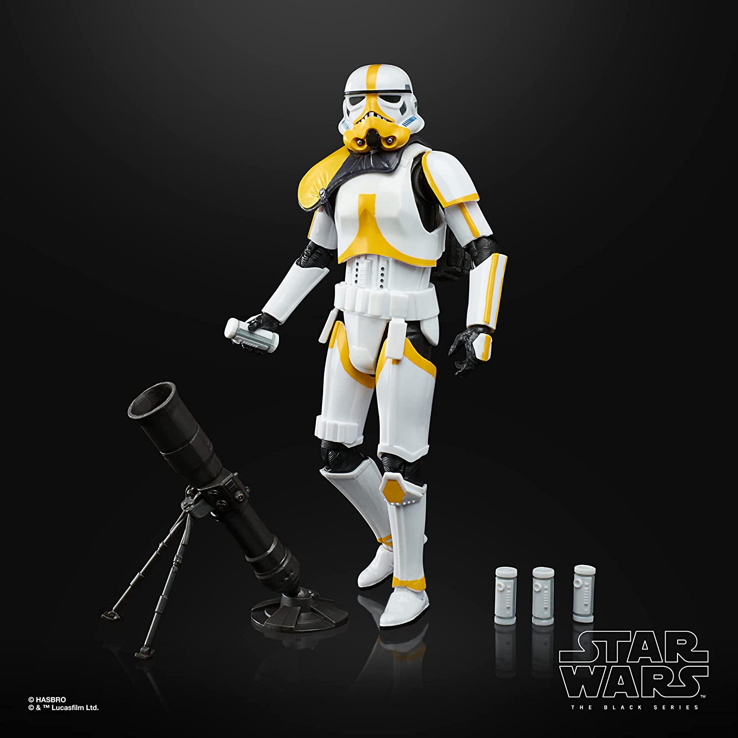Hasbro Star Wars Black Series The Mandalorian #13 Artillery Stormtrooper Amazon Exclusive 6 Inch Action Figure