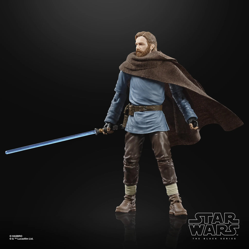 Obi wan kenobi action figure hot sale black series