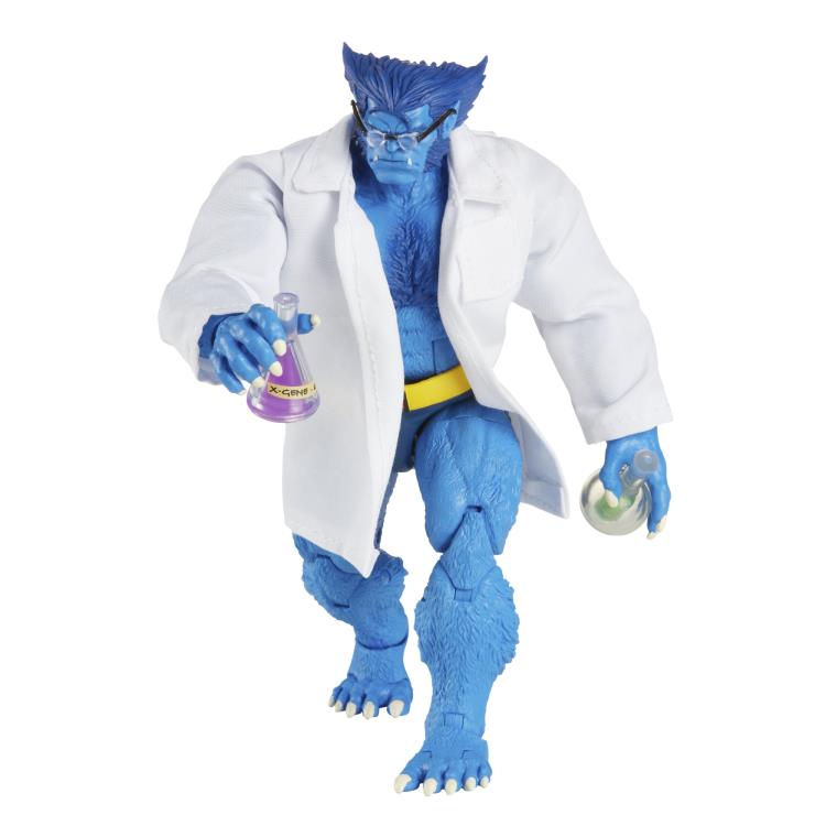 Marvel Legends Retro Series The Uncanny X-Men Beast (Blue Lab Coat) Action Figure