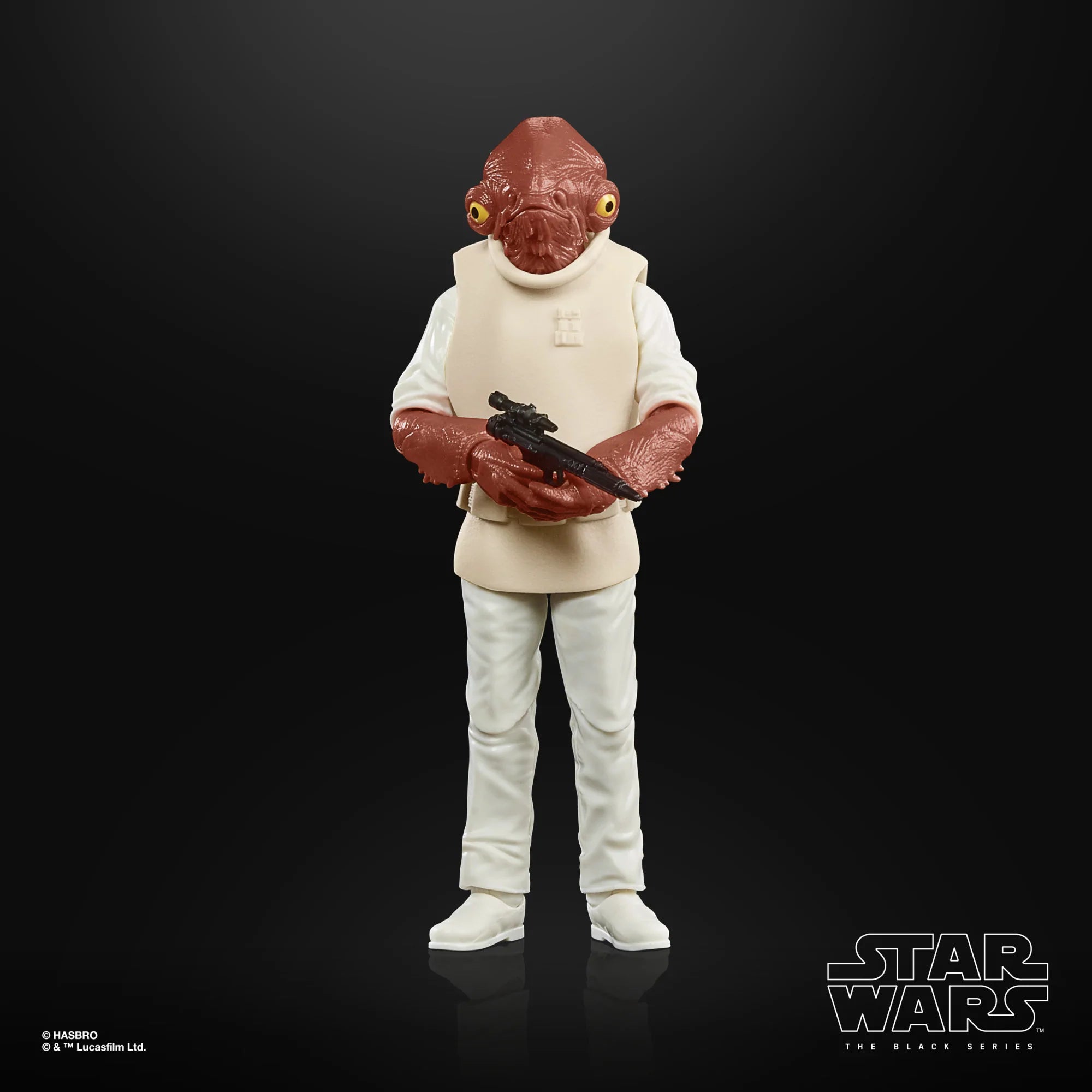 Hasbro Star Wars Black Series 40th Anniversary Return of the Jedi Admiral Ackbar 6 Inch Action Figure