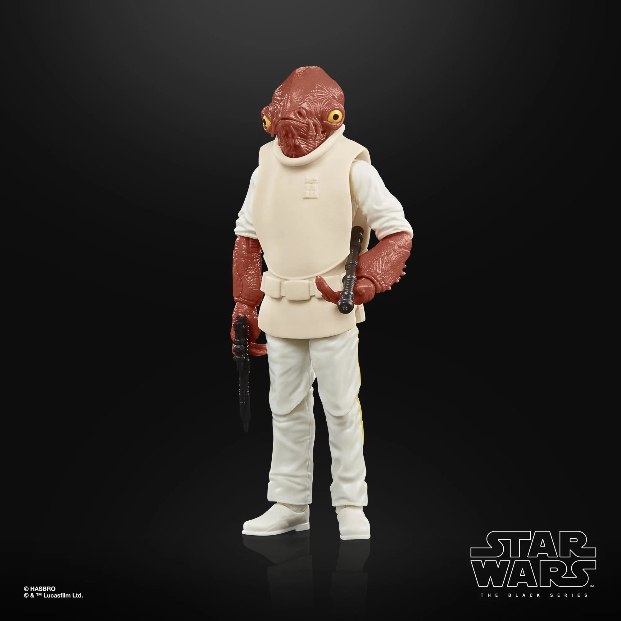 Hasbro Star Wars Black Series 40th Anniversary Return of the Jedi Admiral Ackbar 6 Inch Action Figure