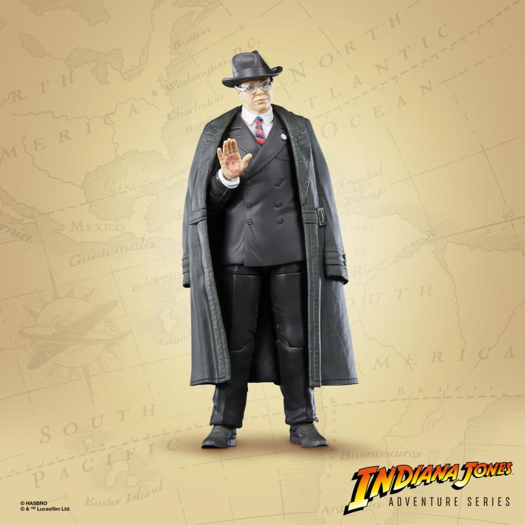 Indiana Jones Adventure Series Major Arnold Toht Action Figure (Ark of the Covenant BAA)