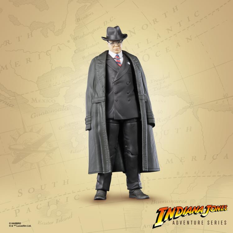 Indiana Jones Adventure Series Major Arnold Toht Action Figure (Ark of the Covenant BAA)