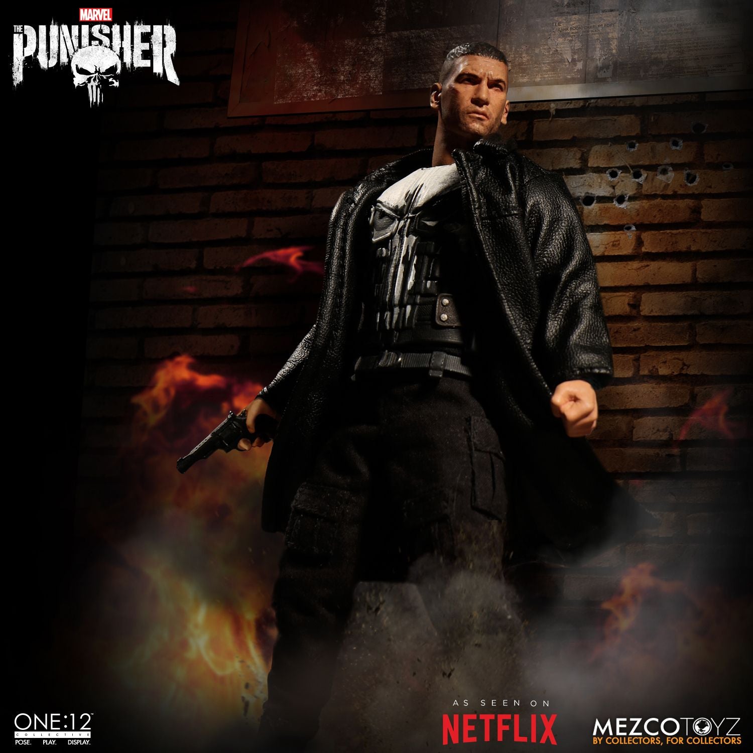 Mezco Toys One:12 Collective: Marvel's Netflix Punisher Action Figure 2