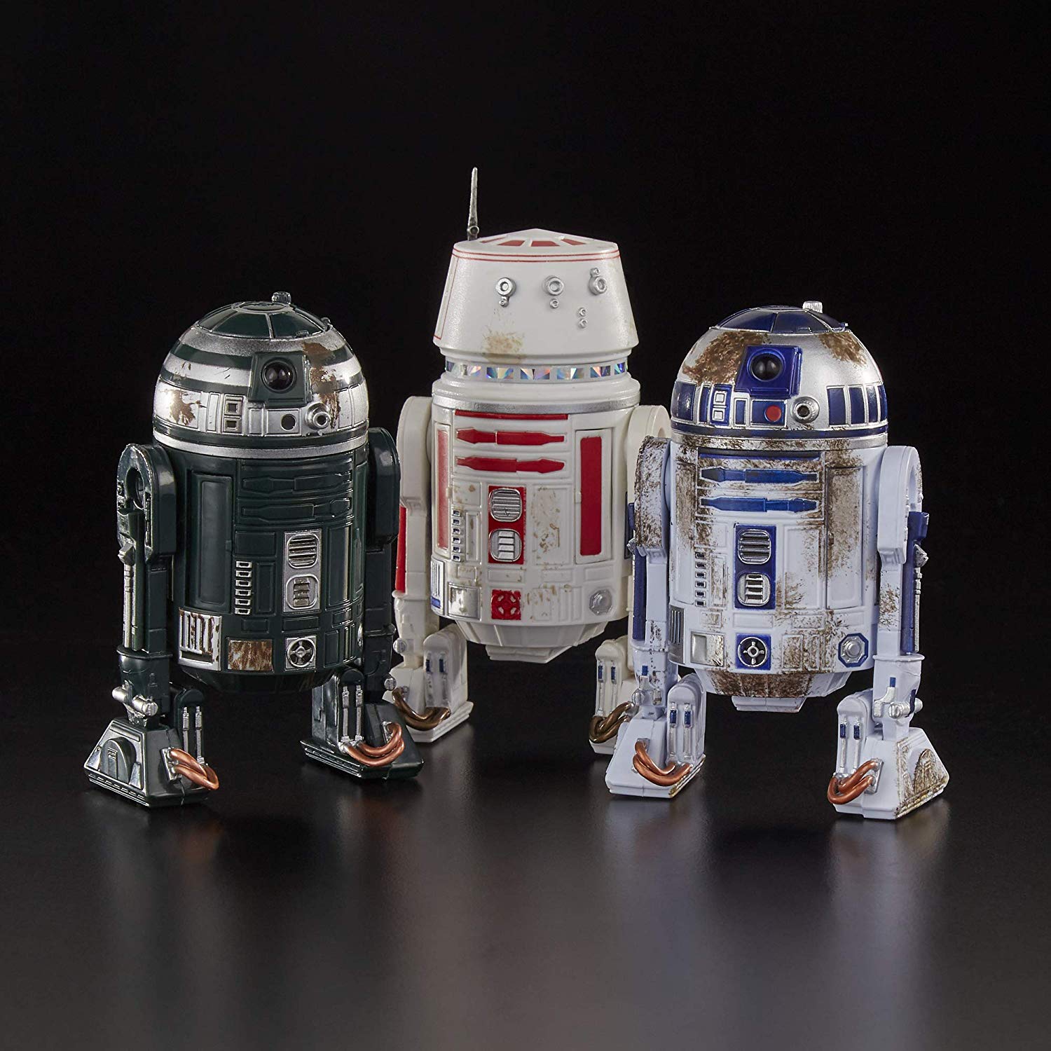Star Wars Black Series Red Squadron 3-Pack (R2-D2/R5-D8/R2-X2) Action Figure Set 1