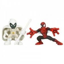 Marvel Superhero Squad Moon Knight and Spiderman Action Figure 2 pack 1