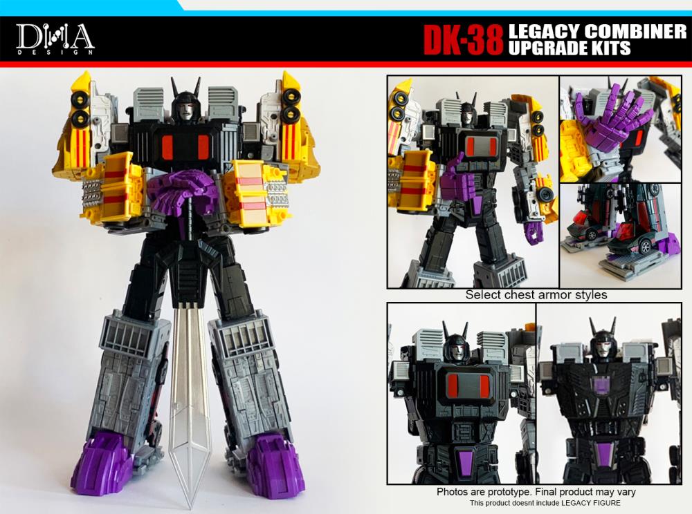 DNA Design DK-38 Upgrade kit for Legacy Motormaster and Menasor