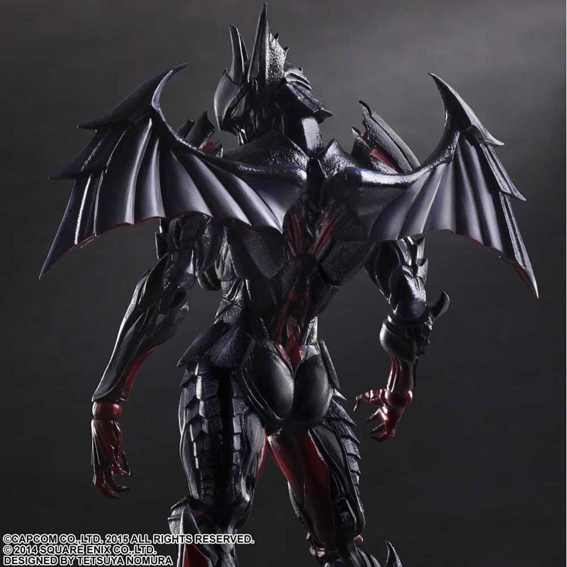 Monster Hunter 4: Diablos Armor (Rage Version) Ultimate Play Arts Kai  Figure toy gift 28cm