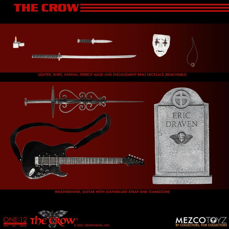 Mezco Toyz ONE:12 Collective: The Crow Eric Draven Action Figure