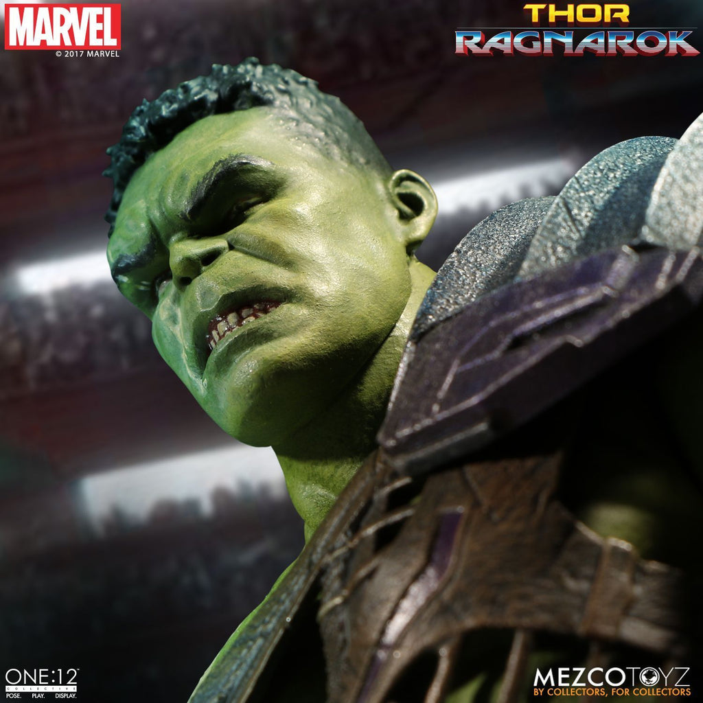Mezco Toyz ONE:12 Collective: Gladiator Hulk from Thor Ragnorok Action  Figure