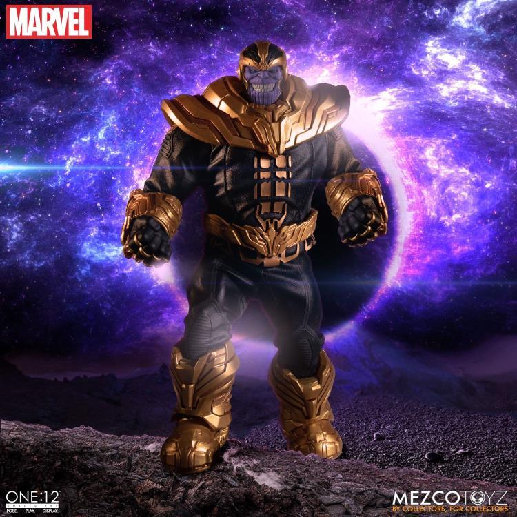 Mezco Toys One:12 Collective: Thanos (Comic) Action Figure 2