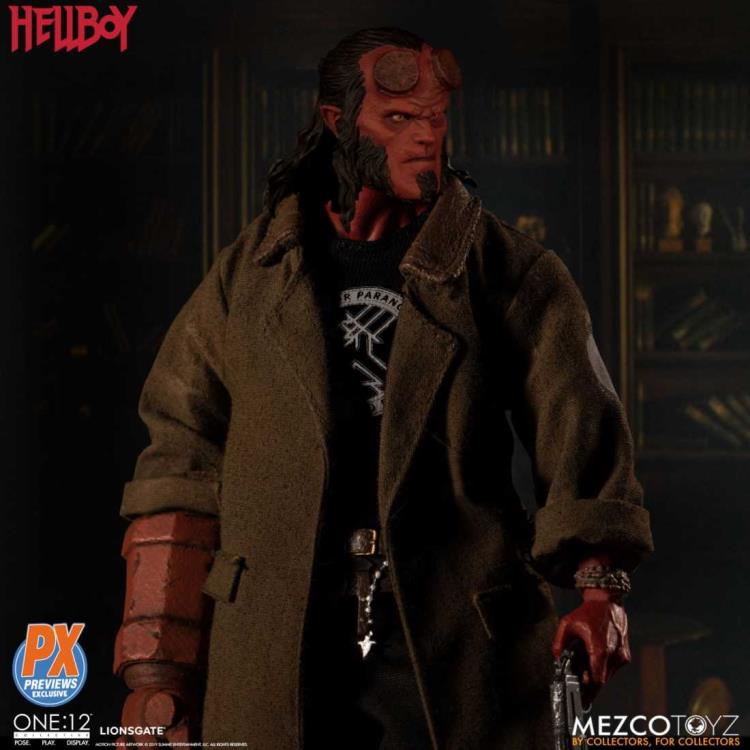 Mezco Toys One:12 Collective: Hellboy PX Excluive Action Figure 2