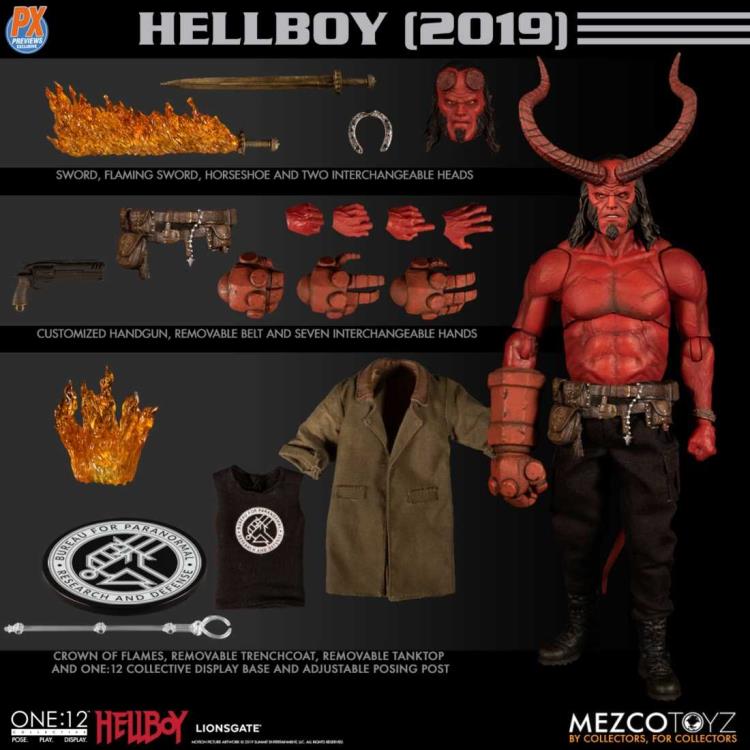 Mezco Toys One:12 Collective: Hellboy PX Excluive Action Figure 1