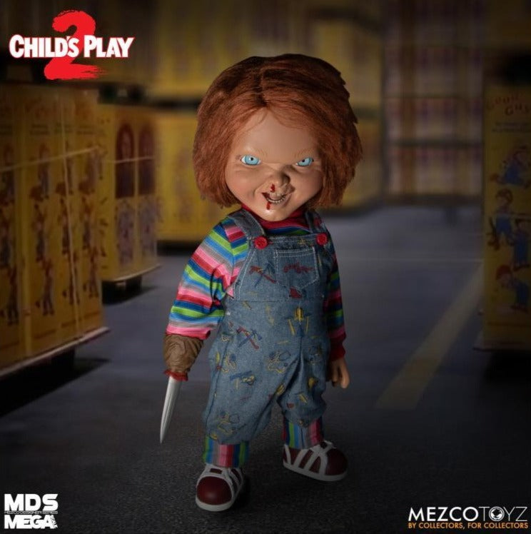 Mezco Toyz Designer Series Child's Play 2 Mega Scale Talking Chucky Action Figure