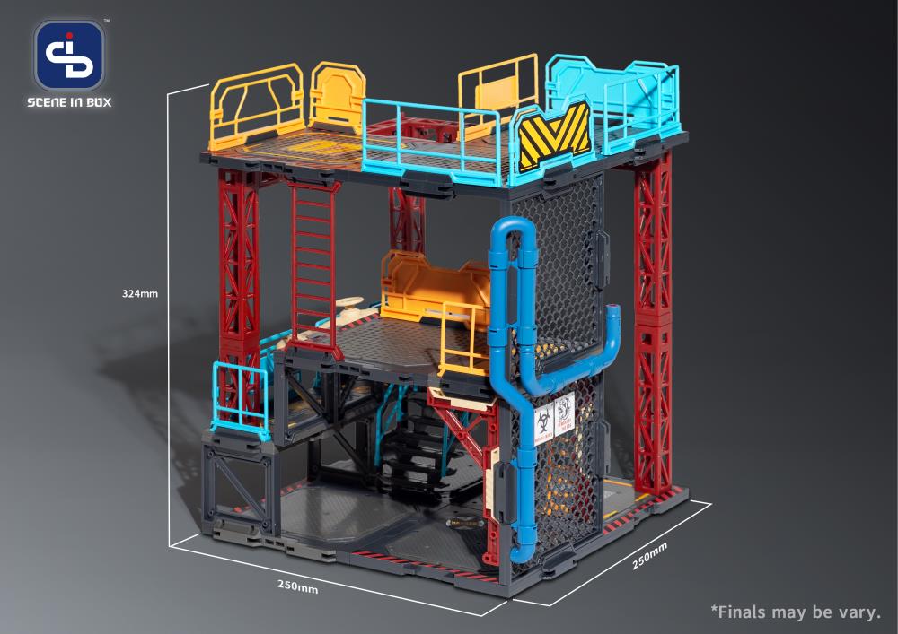 Scene in Box Fortifications Type A Diorama Building Set