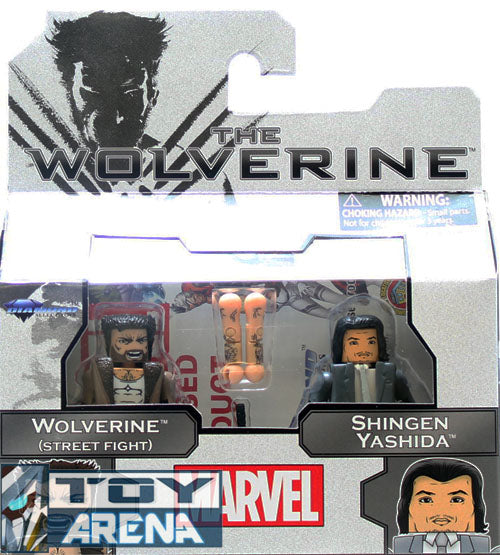 Marvel Minimates The Wolverine Street Fight and Shingen Yashida Series 52