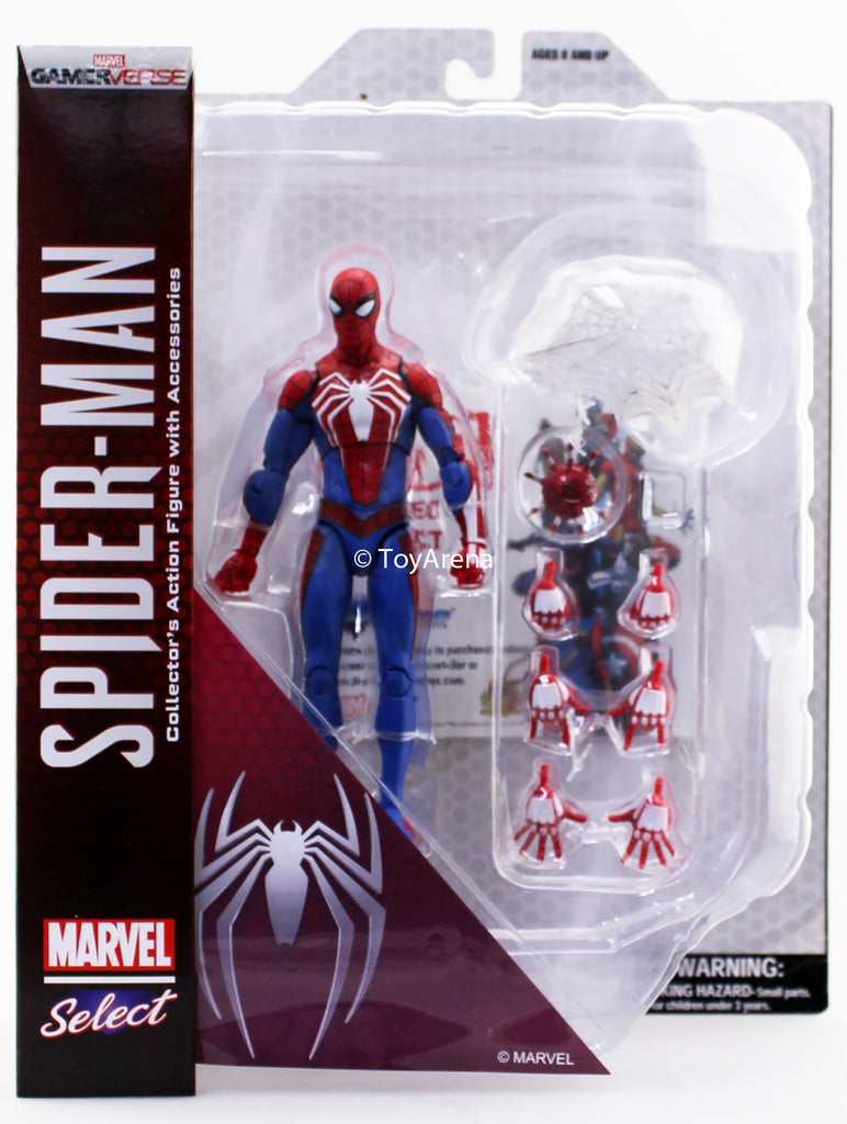 Marvel Select Spiderman PS4 Ver. Action Figure ToyArena
