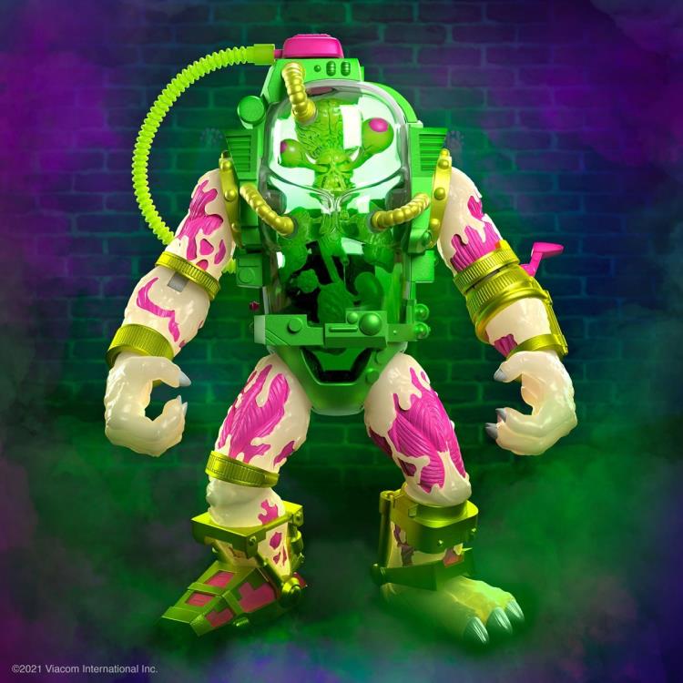 Super7 TMNT Teenage Mutant Ninja Turtles Ultimates Mutagen Man Glow In The Dark Ver. Action Figure