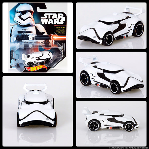 Mattel Hot Wheels Star Wars The Force Awakens First Order Stormtrooper SDCC 2015 Exclsusive