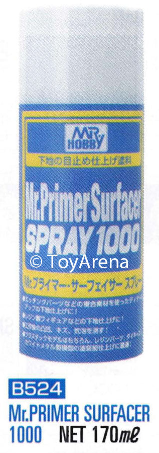 Mr. Hobby Mr. Primer Surfacer 1000 Spray 170ml B524 B-524 Model Kit