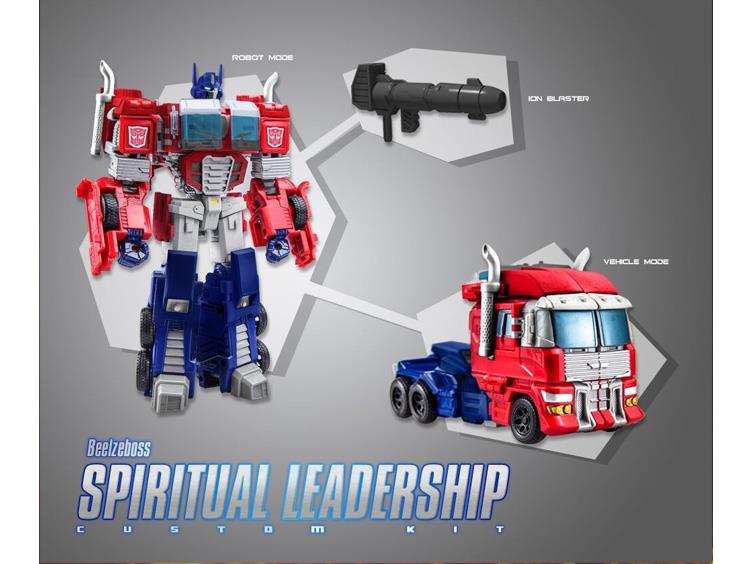 Beelzeboss BLZ-08 Spiritual Leadership Custom Kit for CW Red Optimus Prime