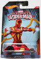 Hot Wheels Marvel Ultimate Spider-Man 2015 Hammered Coupe 1/64 Rare Die-Cast