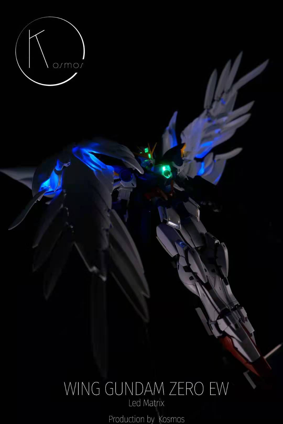 KOSMOS Gundam 1/100 MG Wing Gundam Zero EW Ver. Ka LED Matrix Set