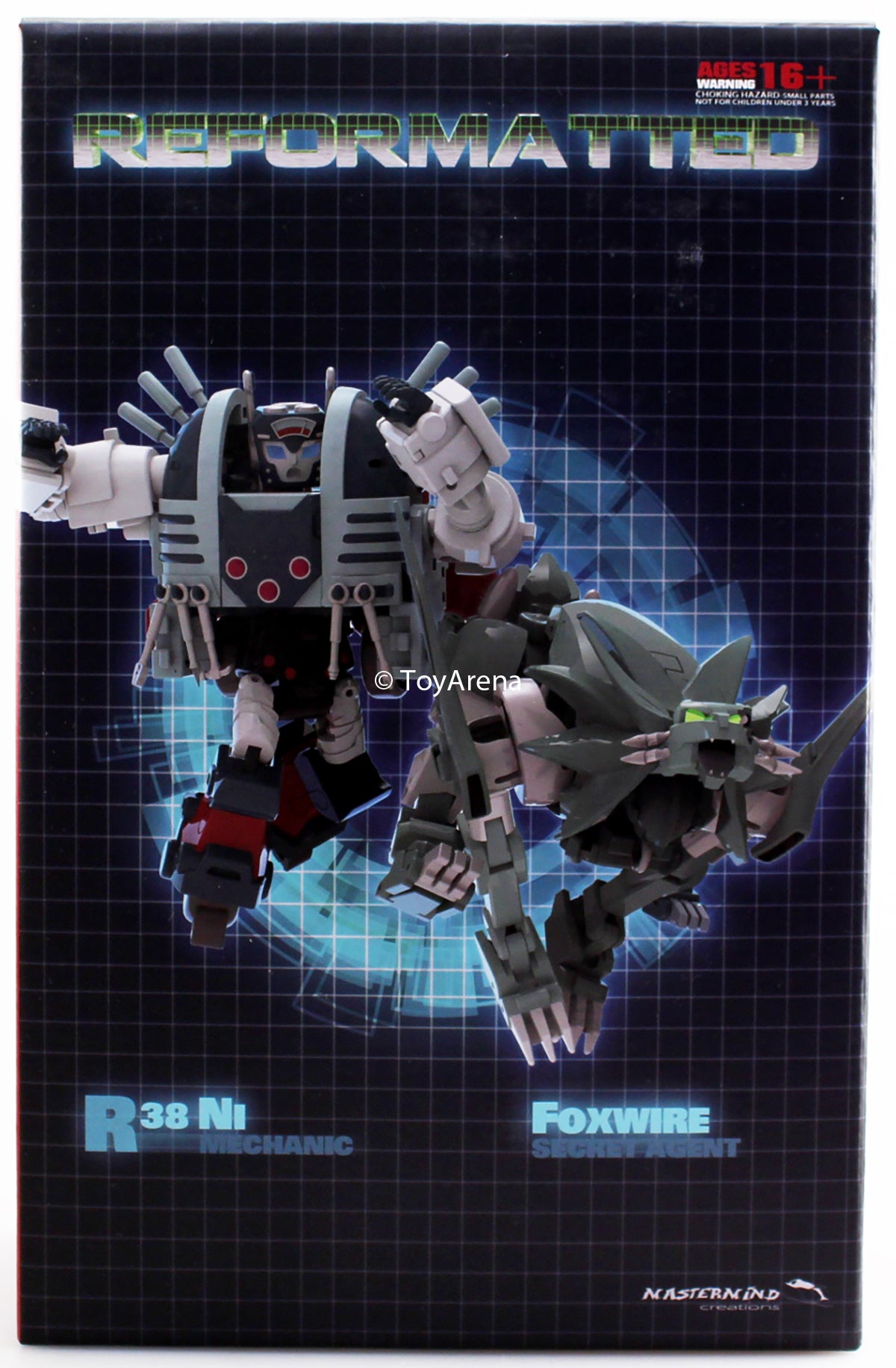 R-38 Reformatted Foxwire and NI MMC Mastermind Creations Action Figure Two Pack