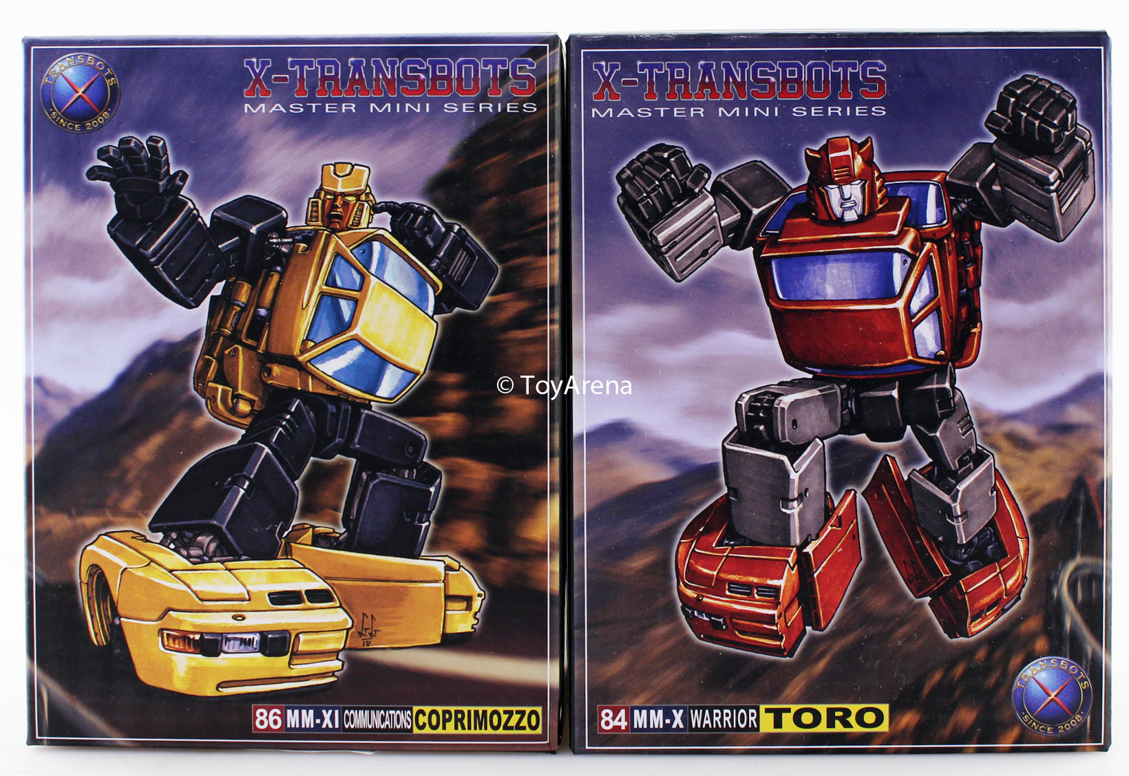 XTransbots MM-X Toro & MM-XI Coprimozzo Set of 2 Action Figures