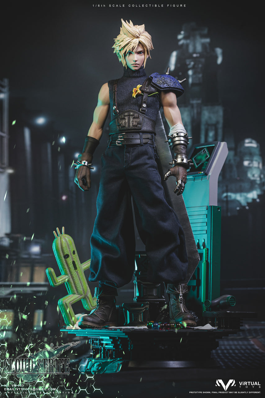 Virtual Toys (VTS) 1/6 VM-033 Former 1st Class Soldier Collector's DX Edition (Final Fantasy VII Cloud Strife) Figure