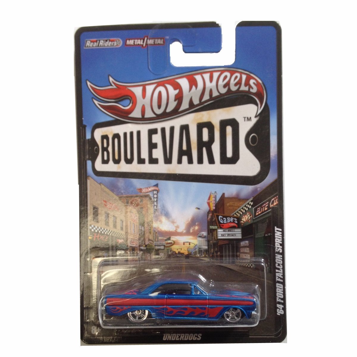 Hot Wheels Boulevard '64 Ford Falcon Sprint Underdogs 1/64 Scale Die-Cast