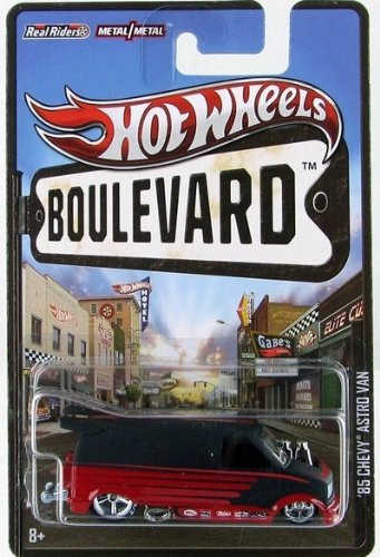 Hot Wheels Boulevard '85 Chevy Astro Van 1/64 Scale Die-Cast