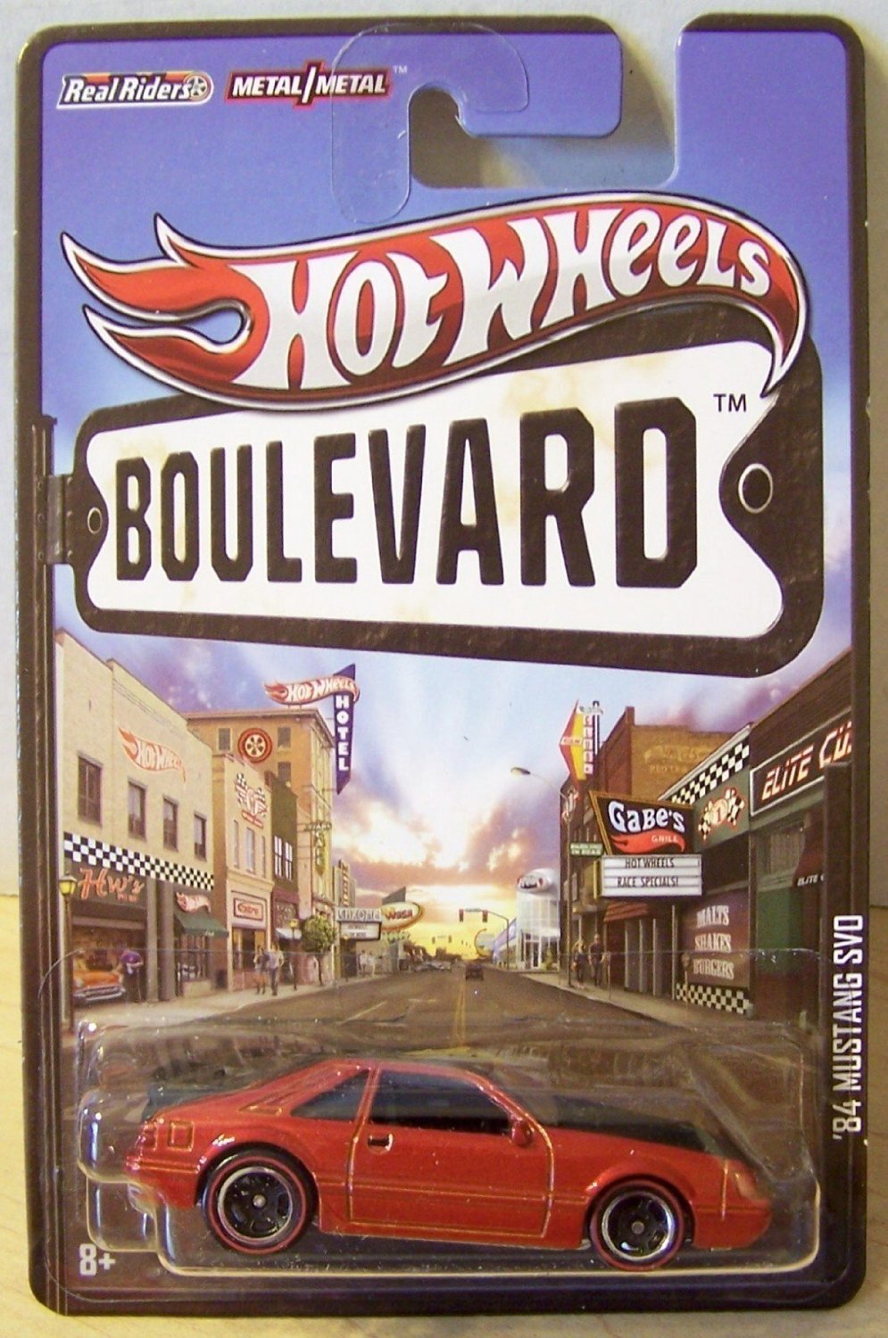 Hot Wheels Boulevard '84 Mustang SVO 1/64 Scale Die-Cast