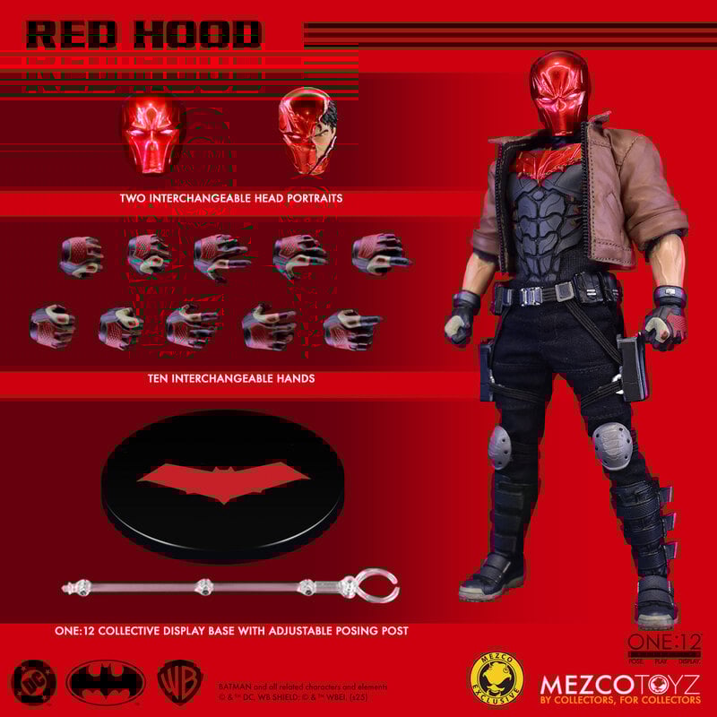 Mezco Toyz ONE:12 Collective Red Hood Exclusive Action Figure