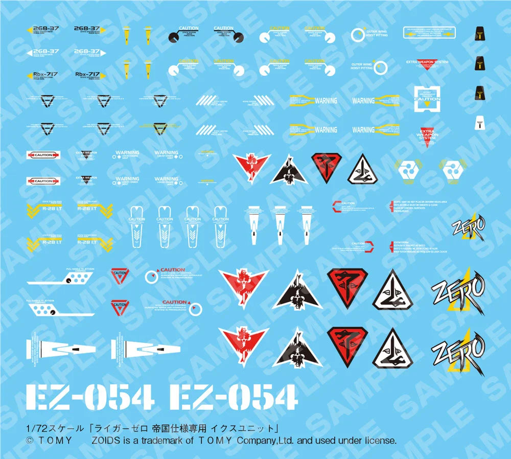 Kotobukiya 1/72 Zoids HMM EZ-054 Liger Zero Empire Ver. X Unit CAS Armor Scale Model Kit