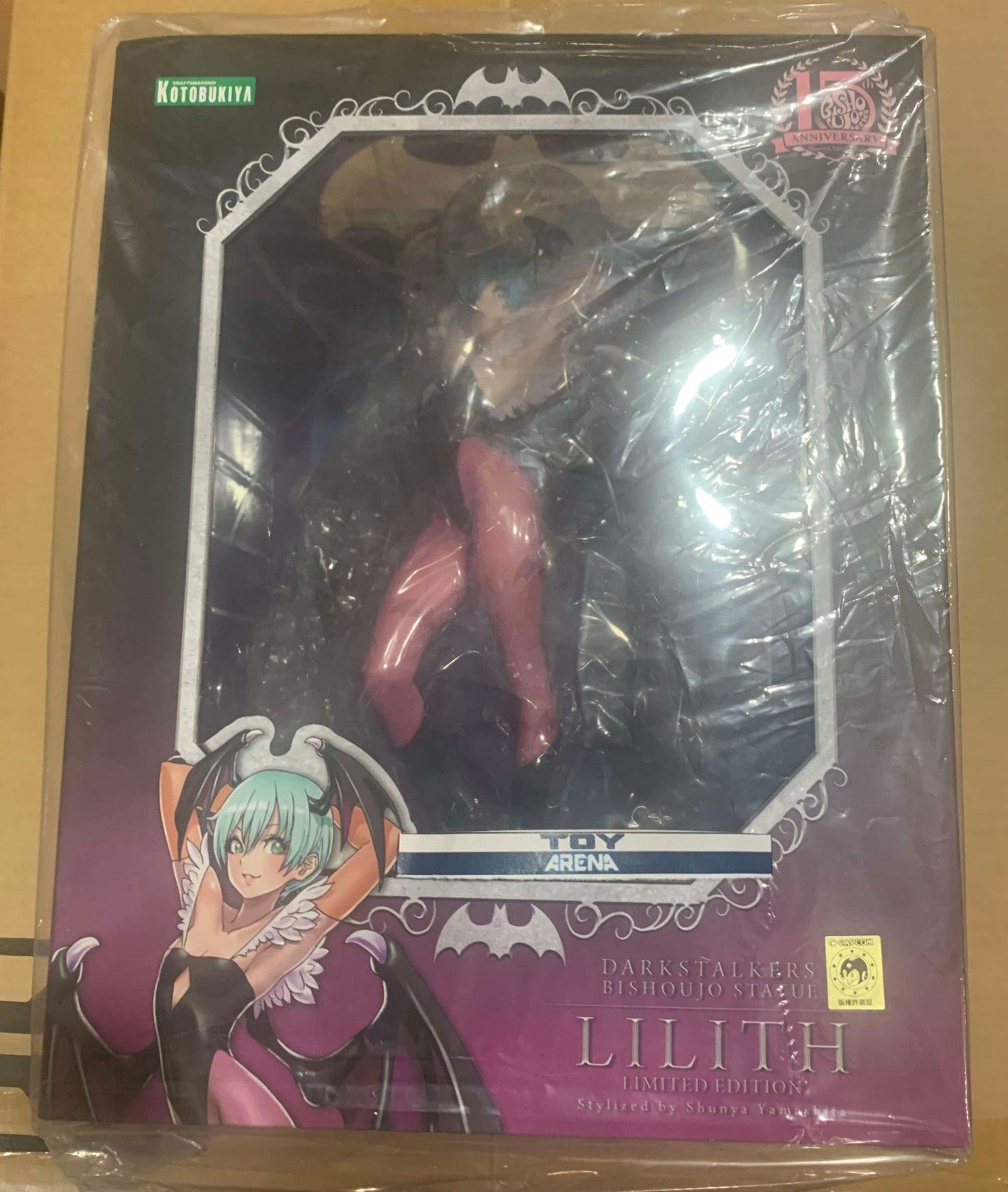 SDCC 2024 Kotobukiya Bishoujo Darkstalkers Lilith Limited Edition Figure Statue Exclusive