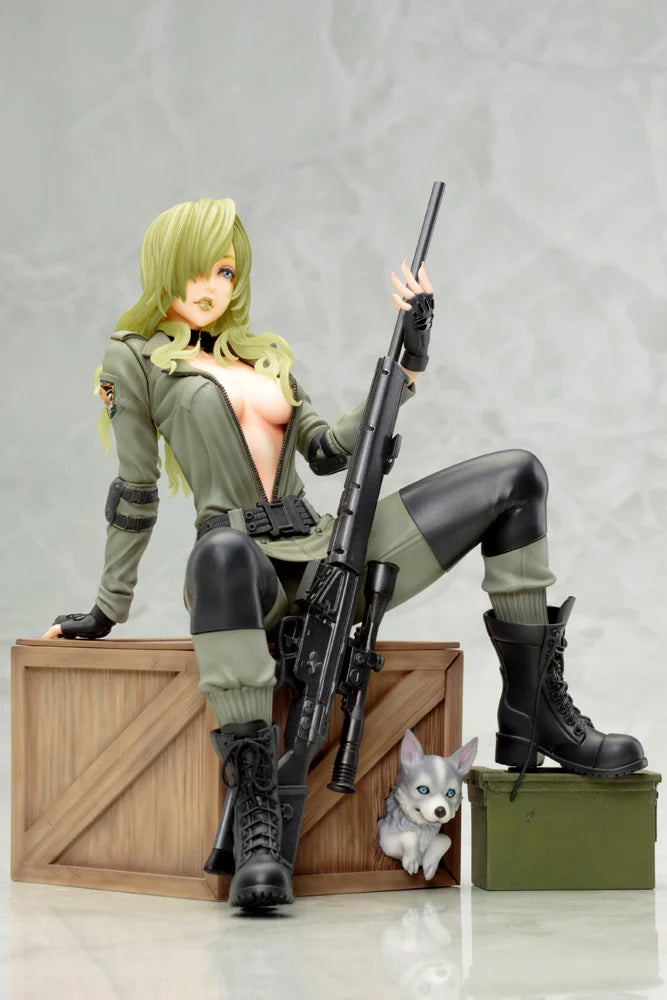 Kotobukiya Bishoujo Metal Gear Solid Sniper Wolf (2nd Reissue) Statue Figure SV379